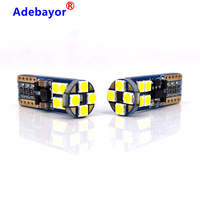 Anpassbare T10 168 194 12V W5W LED Autolampen 3030 12SMD 2835 Auto Blinker Innenbeleuchtung Superhelle LED T10 Canbus