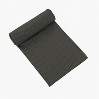 Serviette de sport en microfibre portable avec logo personnalisé, étui en silicone, serviette rafraîchissante à séchage rapide pour le camping, avec étui en silicone pour serviette