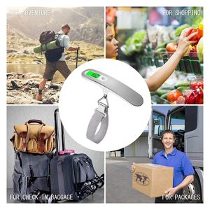 Báscula Digital para Equipaje de 50 kg, Báscula Electrónica Portátil con Pantalla LCD, Balanza para Maletas, Herramienta de Pesaje para Viajes - Product Image 3
