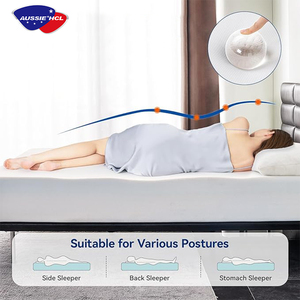 Coprimaterasso per Hotel in Tessuto Comfort, Materasso Massaggiante in Schiuma di Lattice Memory Foam, Misure <span class=keywords><strong>King</strong></span> Queen e Matrimoniale - Product Image 4