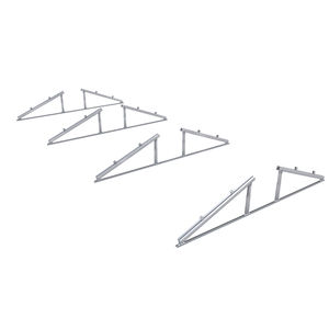 Système de montage <span class=keywords><strong>solaire</strong></span> SceneX Solar East West en aluminium 6005-T5 anodisé argent, garantie 10 ans, norme AS/NZ1170.2 pour l'énergie <span class=keywords><strong>solaire</strong></span> - Product Image 3