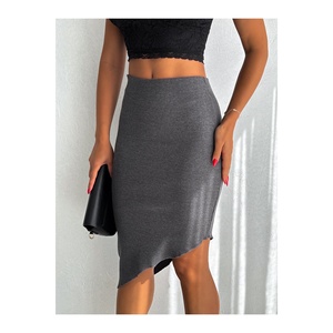 Women's Knitted Bodycon <b>Dress</b> Short Sleeve Mini Black Stretchy Fit Fashion <b>Dress</b> For Women - Product Image 4