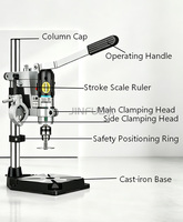 Machine électrique de découpe de bouteilles pour le recyclage des bouteilles de vin en verre et la fabrication de vases en céramique