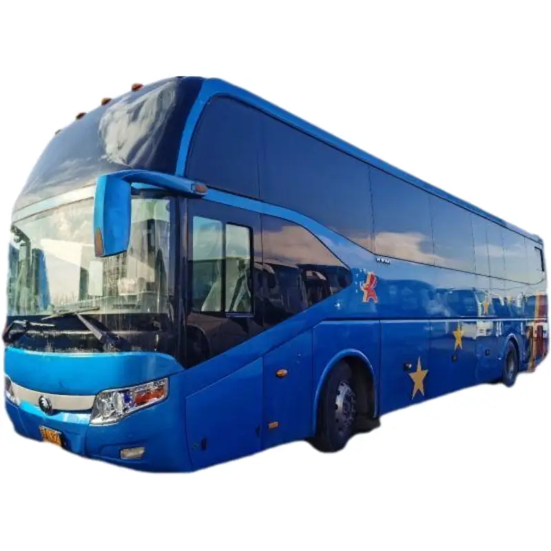 Yutong中古バスZK612751席乗用バスEuroIII Yuchaiエンジン高構成低キロABSシステムAC付き