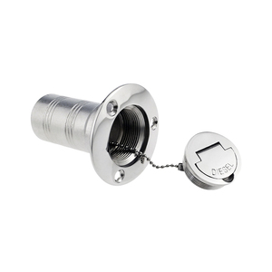 316 Stainless Steel Flip Cap Fuel Tank Body Water Oil Sewage Inlet Marine <b>Yacht</b> Hardware - Product Image 1
