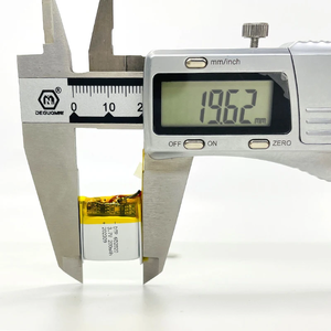 מפעל oem זעיר-מוצק סוללה ליתיום פולימר 602020 <span class=keywords><strong>602025</strong></span> נטענת מוסמך <span class=keywords><strong>200Mah</strong></span> 500-1000 מחזור חיים- - Product Image 3