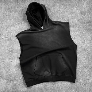 2025 autunno e inverno nuova <span class=keywords><strong>felpa</strong></span> <span class=keywords><strong>con</strong></span> gilet <span class=keywords><strong>con</strong></span> <span class=keywords><strong>cappuccio</strong></span> tinta a spruzzo <span class=keywords><strong>senza</strong></span> <span class=keywords><strong>maniche</strong></span> <span class=keywords><strong>senza</strong></span> <span class=keywords><strong>maniche</strong></span> - Product Image 3