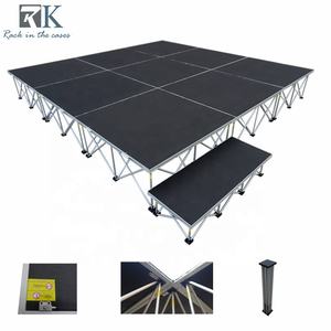 Plataforma de Escenario Móvil de Aluminio para Eventos, Plataforma Portátil de Montaje Rápido, Podio para Conciertos, Plataforma de Exhibición con Estructura de Truss - Product Image 1