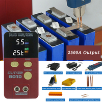 Nouvelle machine à souder au lithium GLITTER 801D, stylo de soudage par points 73B, machine à souder par points pour batterie 18650, pack de batteries DIY