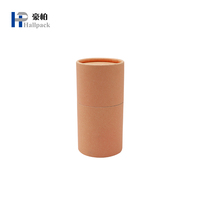 Tube en papier cylindrique biodégradable et écologique, imprimé sur mesure pour cadeaux et artisanat, rangement pour stylos