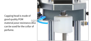 Nhỏ khí nén bán tự động Máy đóng nắp cho thực phẩm/nước giải khát nước hoa & bia chai cho thùng gỗ bao bì - Product Image 6