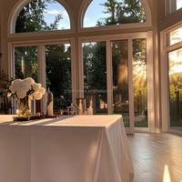 Aluminium-Französische Türen Innentüren für Häuser Außentüren Wasserdichte Glastür Villa Küche