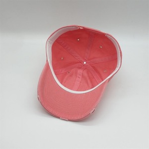 Casquette de baseball 6 panneaux de haute qualité avec broderie, patch en caoutchouc, tissu personnalisé, style urbain, visière incurvée, marque privée - Product Image 5