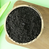 Poudre de sésame noir biologique premium, extrait de graines de sésame noir 100 % naturel soluble dans l'eau de qualité alimentaire pour la pâtisserie