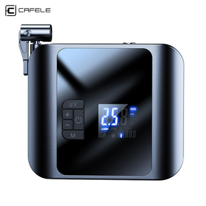 CAFELE Pompe de gonflage de voiture électrique Portable Puissant gonfleur de pneu Compresseur d'air de voiture numérique sans fil pour <span class=keywords><strong>moto</strong></span> vélo - Product Image 1