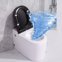Toilettes automatiques autonettoyantes sur le sol, Bidet automatique sans réservoir, salle de bain intelligente, cuvette de toilette