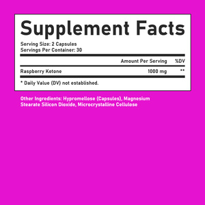 Capsules de suppléments de cétone de framboise les plus vendues pour la perte de poids, stimulent les niveaux d'énergie chez les adultes, favorisent une silhouette saine - Product Image 2