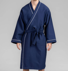 ชุดคลุมกิโมโนแขนยาวสไตล์<span class=keywords><strong>ญี่ปุ่น</strong></span>สำหรับ<span class=keywords><strong>ผู้ชาย</strong></span>, ชุดคลุมสปาชุดคลุมใส่นอนยูกาตะแฟชั่นใหม่ออกแบบได้ตามต้องการ - Product Image 1