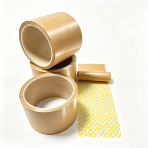 Custom Printed Kraft Paper Tamper Evident <b>Tape</b> for Brand Packaging - Product Image 1