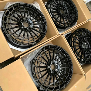 Rines Cóncavos Escalonados Negros de Aleación Forjada 5X112 de 18 19 20 21 22 Pulgadas para Mercedes Benz Clase S S550 <span class=keywords><strong>CL500</strong></span> S450 GT53 GT63 - Product Image 5