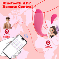Vibrateur œuf Kegel portable pour femme avec 9 vitesses et télécommande sans fil via application – Jouet sexuel pour entraînement de vibration
