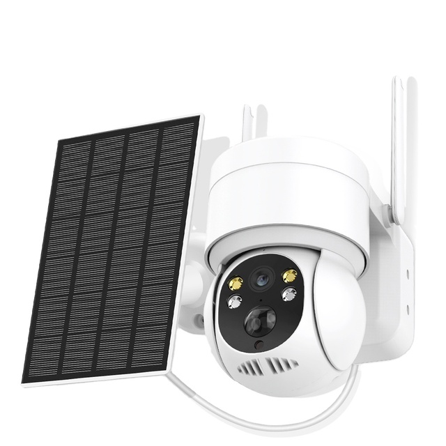Outdoor 2-way Talking Auto Tracking Battery Powered Cctv Dome IP Security Surveillance Wireless 4g Solar Wifi Ptz Camera