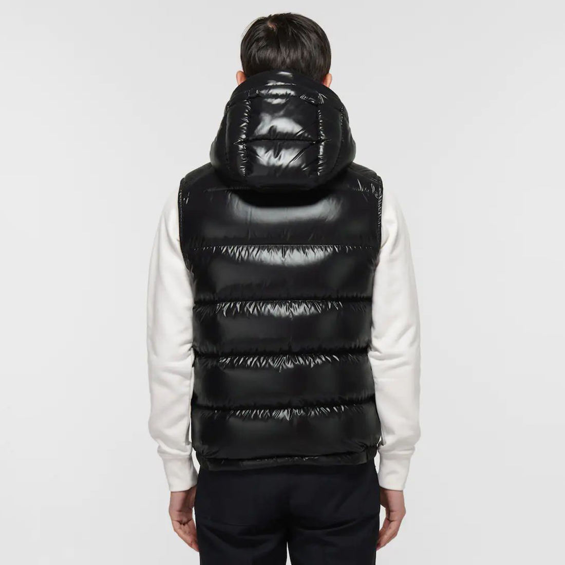 Wantdo Men's Winter Vest Hooded Waterproof Puffer Vest Warm Puffy