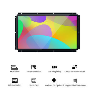 32英寸电容式嵌入式触摸屏显示器工业液晶开放式框架触摸显示器 - Product Image 4