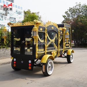 Cercueil funéraire électrique noir à chevaux, en acier, couleur personnalisée, prix promotionnel - Product Image 4
