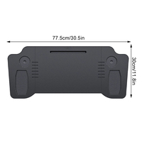 Table de voiture pour Tesla Model 3 Y, support pour ordinateur portable, mini bureau, support pour volant, plateau pour manger et boire, pliable, intérieur