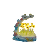 Kit DIY en résine Tournesol, Veilleuse LED Lumineuse à Piles pour Ambiance Chambre, Cadeau de Vacances ou Souvenir Idéal