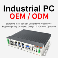 PC industriel, PC embarqué, PC sans ventilateur, 3 ports LAN, 6 ports USB, 2 ports COM, calcul en périphérie, ordinateur industriel Intel IPC-Y6