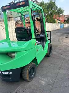 Chariot élévateur à contrepoids diesel Mitsubishi TCM Komatsu Kalmar de 3 tonnes, équipement d'occasion pour le chargement et le déchargement, dispositif de déplacement latéral - Product Image 2