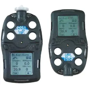 M POWER electronics Multi-Gas Monitors MP400 4 gas detector for worker safety Diffusion charging multi gas detector