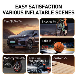Bomba de inflado de neumáticos inalámbrica portátil compresor de <span class=keywords><strong>aire</strong></span> inalámbrico Digital <span class=keywords><strong>para</strong></span> motocicletas/coche con función de control de presión de neumáticos - Product Image 6