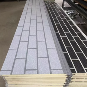 Trang trí PU bánh sandwich Bảng điều khiển bên ngoài bức tường trang trí siding Bảng điều chỉnh Polyurethane simulated đá siding - Product Image 2