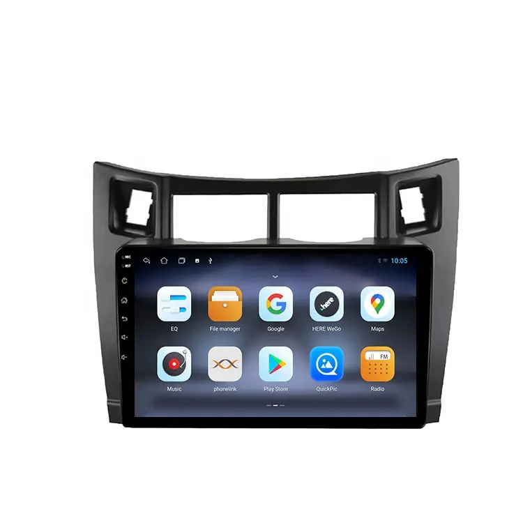 android 10.0 car stereo 9 inches android player radio for Toyota VIOS MT YARIS MT 2008-2012 supplier yaris new
