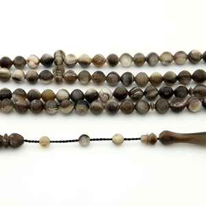 Cuentas de cuerno de búfalo hechas a mano, Tasbih, artesanía natural, cuentas de oración espirituales para meditación, reflexión y uso devocional. - Product Image 6