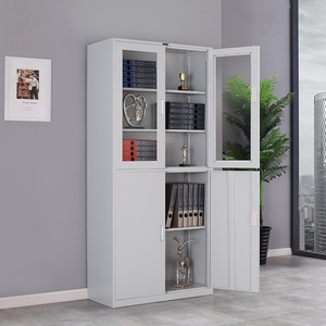 Armoire <span class=keywords><strong>de</strong></span> <span class=keywords><strong>rangement</strong></span> <span class=keywords><strong>de</strong></span> documents en acier économique et sécurisée pour bureau - Product Image 4