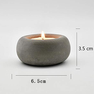 Simple Design <strong>Concrete</strong> <strong>Candle</strong> Jar <strong>Candle</strong> Custom <strong>Candle</strong> <strong>Holder</strong> - Product Image 5