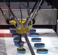 Robot Delta de 4 Ejes FANUC M-2iA/3SL de Alta Velocidad con Capacidad de Carga de 3 kg y Alcance de 1130 mm para Ensamblaje de Productos Electrónicos