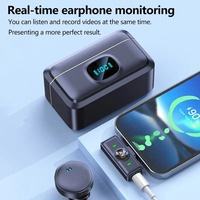Nouveau microphone sans fil Q8 à pince de col avec affichage numérique pour téléphone portable, tablette, ordinateur portable, diffusion en direct, conférence, vlog
