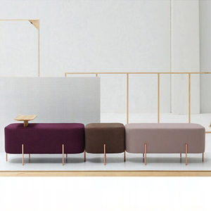 Banc-lit moderne pour salon/lobby, tabouret confortable, banc de salon, pouf, chaise, pouf de salon, tabouret de loisirs - Product Image 5