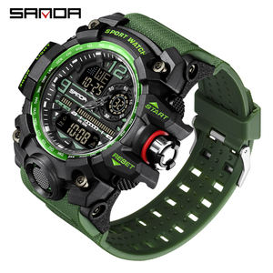 SANDA 3133 <span class=keywords><strong>2022</strong></span> <span class=keywords><strong>G</strong></span> Style nouvelle <span class=keywords><strong>montre</strong></span> pour <span class=keywords><strong>homme</strong></span> 50M étanche choc sport <span class=keywords><strong>montre</strong></span> pour <span class=keywords><strong>homme</strong></span> <span class=keywords><strong>montre</strong></span>-bracelet numérique - Product Image 1