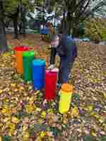 Usine chinoise KID PLAYGROUND CONGAS instruments de musique tambours à percussion Rainbow Bongos tambour aire de jeux Five Congas