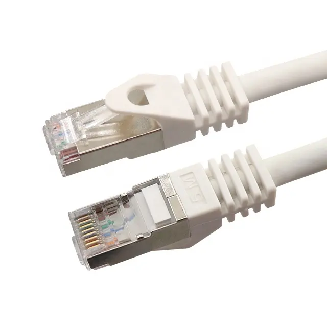 Groothandel Hoge Guality CAT7 Dubbel Afgeschermde Ethernet Patch Lan Kabel RJ45 Sftp Sstp Kat 7 Lan-kabel