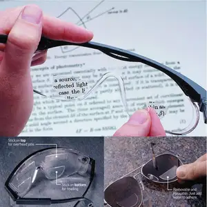 Amason 뜨거운 판매 스틱 이중 초점 독서 광학 접착 렌즈