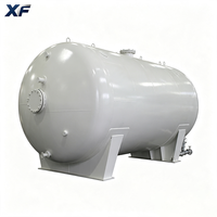 Réservoir de stockage cryogénique horizontal XF pour hélium liquide, cuve sous pression, isolation multicouche super vide, 10 m, 1 MPa