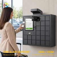 Casier à clés avec code QR pour l'accès en libre-service aux véhicules, la vérification des utilisateurs et les enregistrements de clés numériques