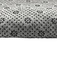 Vente en gros de tissu de support antidérapant personnalisé coussin de support final en polyester à pois tapis tapis tissu de rembourrage secondaire